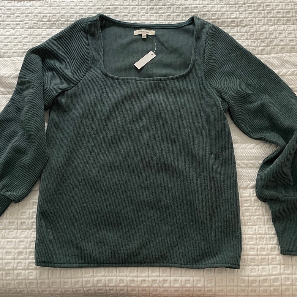 Madewell Square Neck Sweater (S)